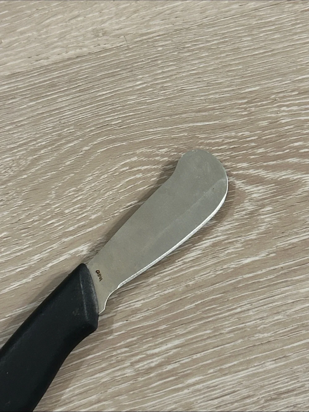 Black Stainless Steel Spreading Knife